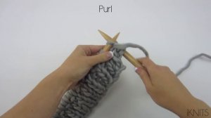 HOW TO KNIT AND PURL | 1x1 Rib