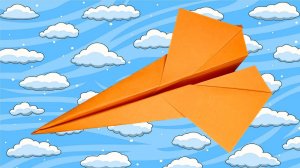 Как сделать Простой Самолетик из бумаги