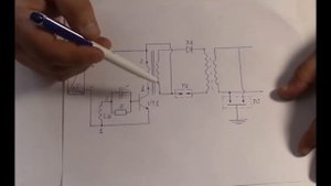 Клип ДЛR#533-534. Cхема простого генератора электроэнергии.