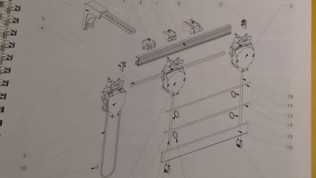 Карнизы для римских штор Техническая документация / Cornices for Roman curtains смотреть онлайн