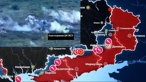 Карта боевых действий на Украине и в России. Ад для ВСУ под Клещеевкой