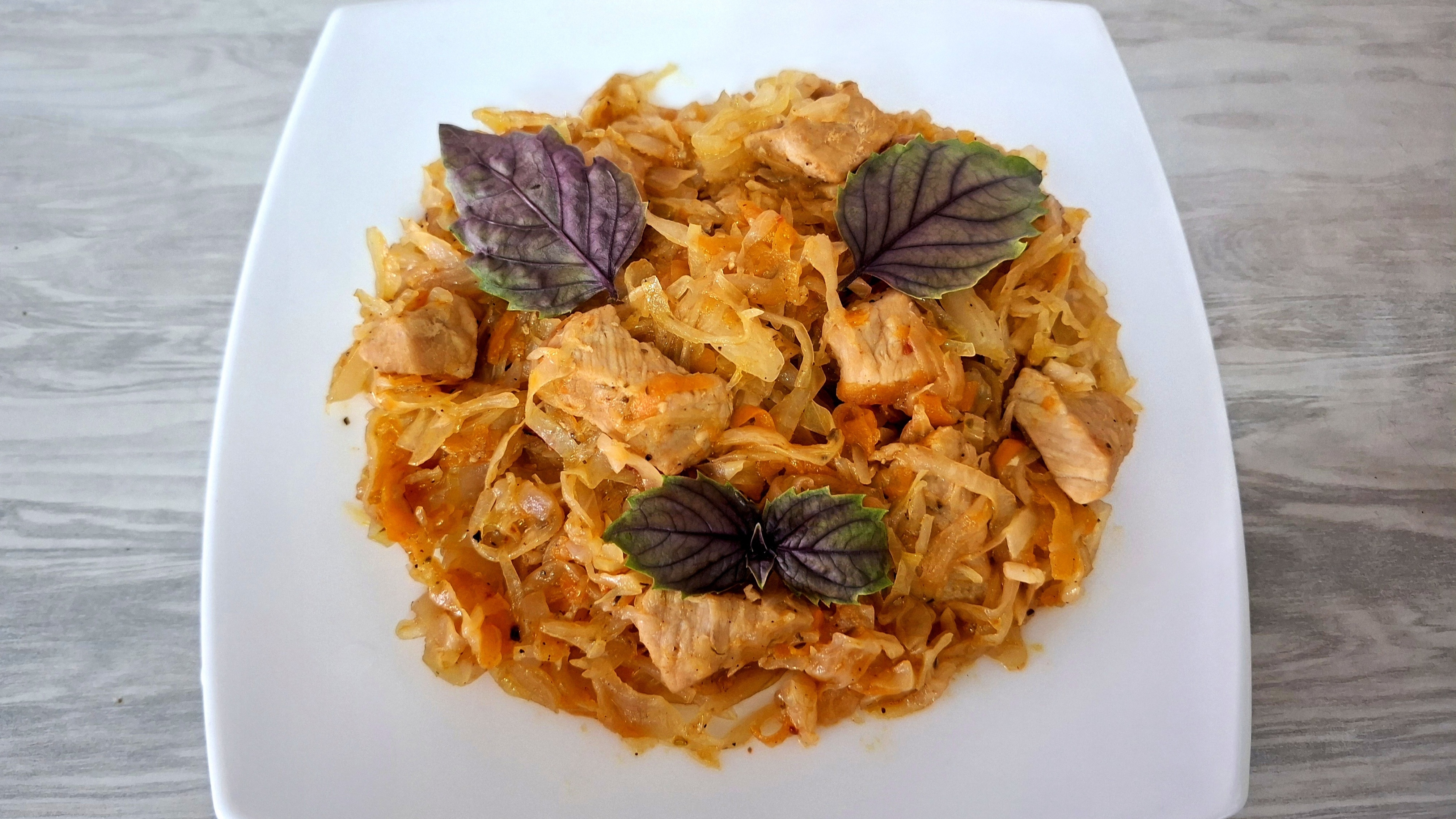 Тушёная Капуста с Мясом ☆ Пошаговый рецепт ☆ Cabbage with Meat 🥬🥩