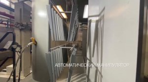 Линия порошкового окрашивания. Кабина порошкового окрашивания с быстрой сменой цвета