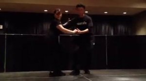 Mike Zuniga & Tanya Fragnito - Bachata LA Style Reno Winter Bachata Festival 2012