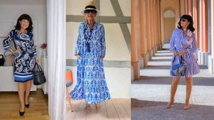 МОДНЫЕ? ЛЕТНИЕ ОБРАЗЫ С ПЛАТЬЯМИ ДЛЯ ЖЕНЩИН 50 ЛЕТ?