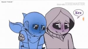 Комикс Андертейл Даст блу