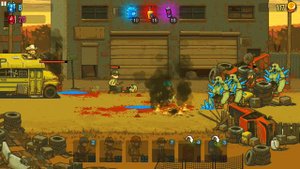 Пиксель зомби - Автобус против зомби Новый юнит Медичка \ Dead Ahead: Zombie Warfare Medic