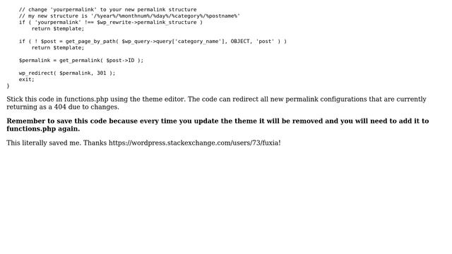 Wordpress: Redirect /%year%/%monthnum%/%day%/%postname% смотреть онлайн