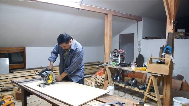 Homemade Table Saw 1. Циркулярный стол из ручной циркулярной пилы своими руками