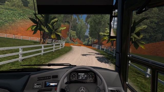 Brand New SETC Mercedes Benz SHD 2+2 Semi Sleeper Travels Toward Mercedes Benz Showroom To SETC Dep смотреть онлайн