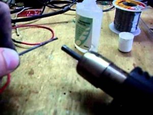 пайка тросика сцепления мотоцикла