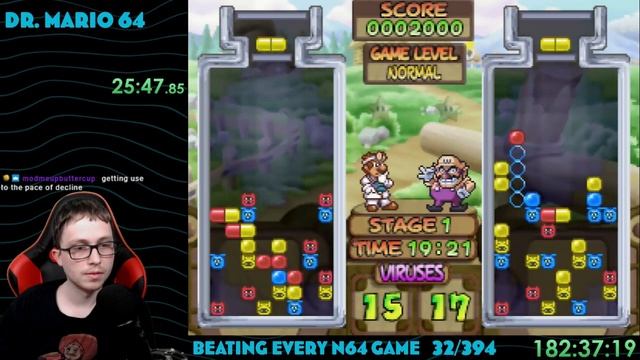 Thabeast Plays Dr Mario 64 part 1 смотреть онлайн