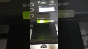 Impresora Kyocera Ecosys FS 1025MFP dañada