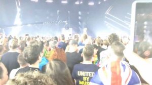 Cha Cha Cha from Käärijä from the crowd in M&S Arena. Eurovision Song Contest 2023 SF1.