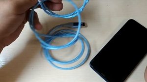 USB Кабель зарядки 3 в 1 с подсветкой