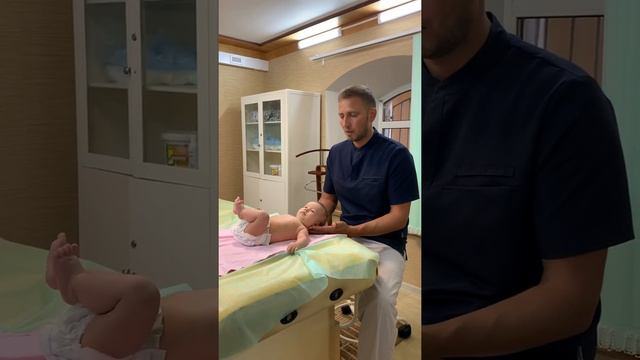 Остеопатическое лечение при кривошеи у новорожденного