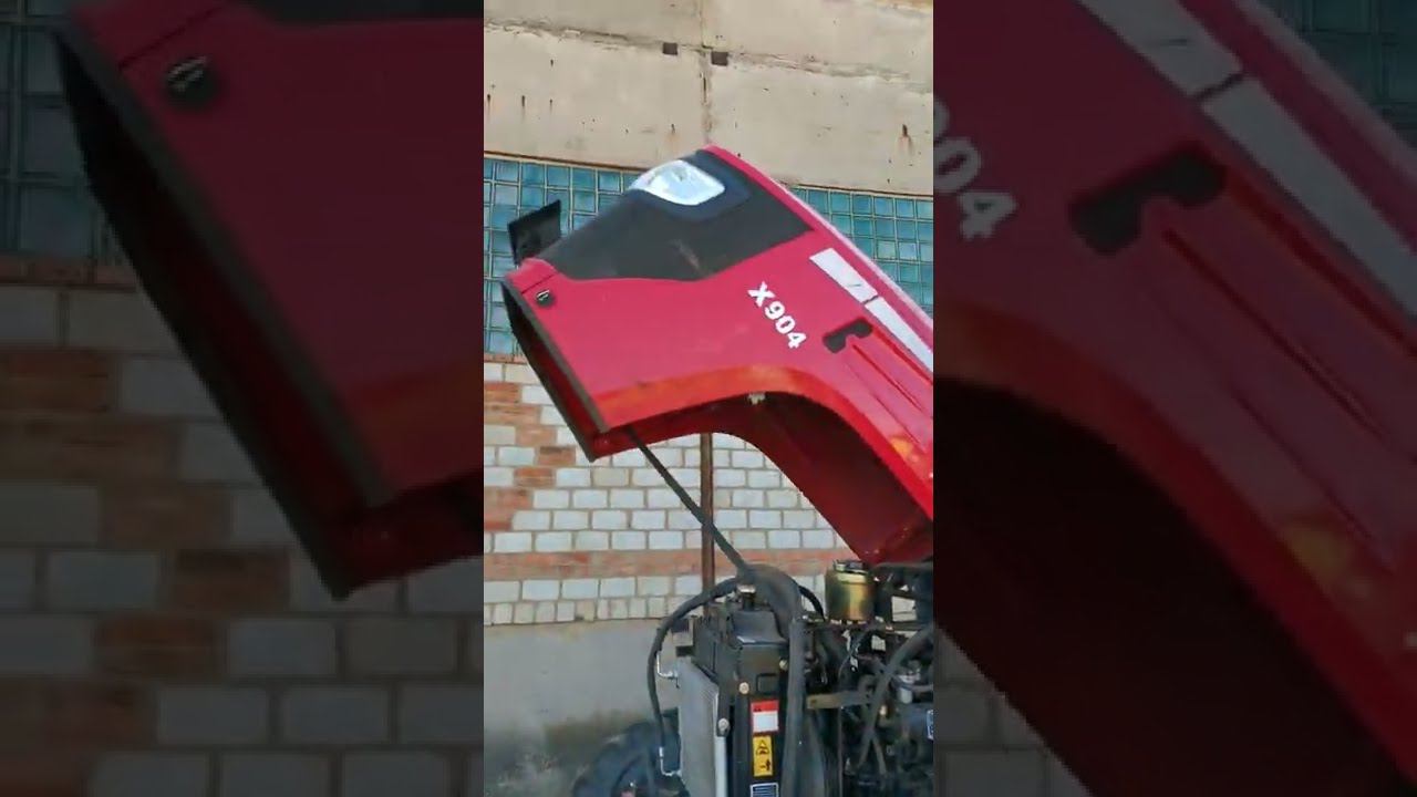 Приехали посмотреть на трактор YTO 904 на 500м/ч смотреть онлайн