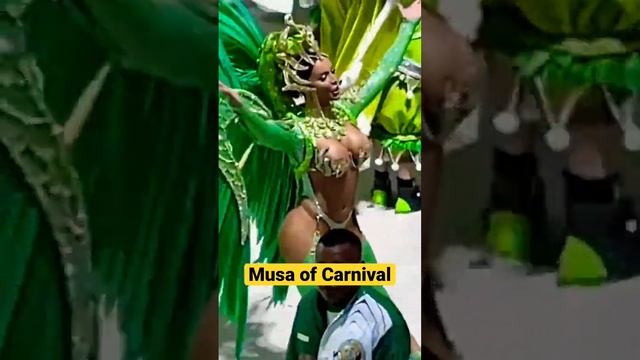 This is a Musa! Rio Carnival 2023 #riocarnaval #riocarnival #carnaval2023 #travelvlog