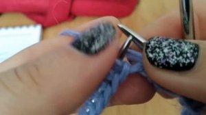 Вяжем шапку французской резинкой