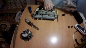 Тросик в Honda Civic гарячий холодный воздух