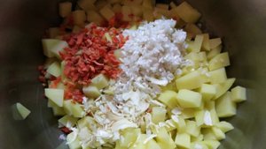 Рыбный суп с форелью