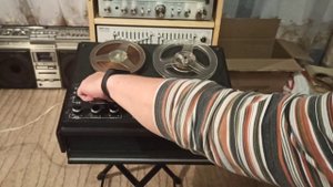 Магнитофон Маяк-205   Reel tape recorder Mayak-205