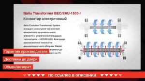 Обогреватель ballu - электрический конвектор