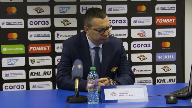 Пресс-конференция после матча "Металлург" - "Автомобилист" смотреть онлайн