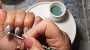 *185*САМОЗАМЕС ЦВЕТНОЙ БАЗЫ.УКРЕПЛЕНИЕ НОГТЕЙ ЭТОЙ БАЗОЙ.БЫСТРЫЙ ДИЗАЙН"СТРУКТУРА КАМНЯ"