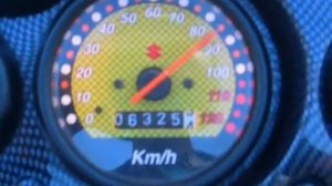 Suzuki Katana 0-80km/h (tuned)