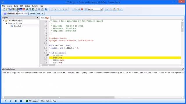 Proteus Tutorial : Getting Started With Proteus VSM