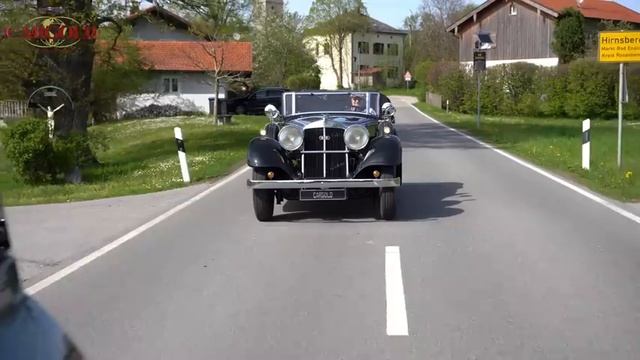 Horch 780 Sport Cabriolet, 1932, die Oberklasse der Auto Union, perfekt restauriert смотреть онлайн