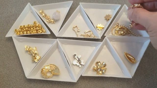 Unboxing high-quality supplies for jewelry. Aliexpress. Распаковка. Фурнитура люкс.