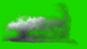 FREE HD Green Screen - SPINNING CIRCLE with SMOKE (Burnout)