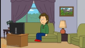 Classic Caillou orders so many things From Dominos Pizza And Gets Grounded