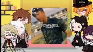 Bsd react to Dazai Osamu || Ft.Soukoku || bsd Reaction ||