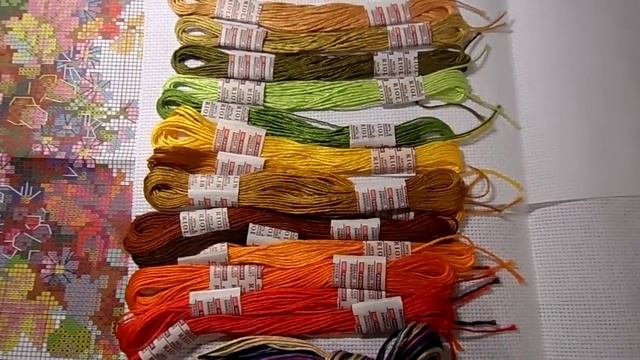 Вышивка крестом: обзор набора от Риолис 1537 "Венок с пшеницей" смотреть онлайн