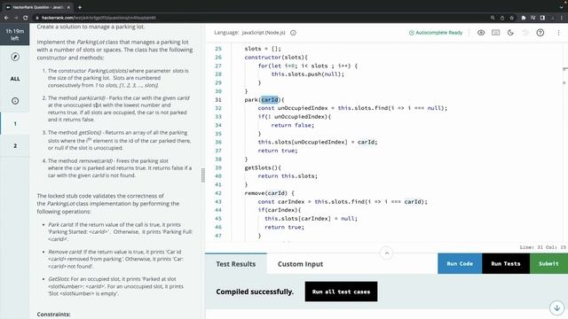 Hackerrank skill certification Intermediate javascript #hackerrank #02