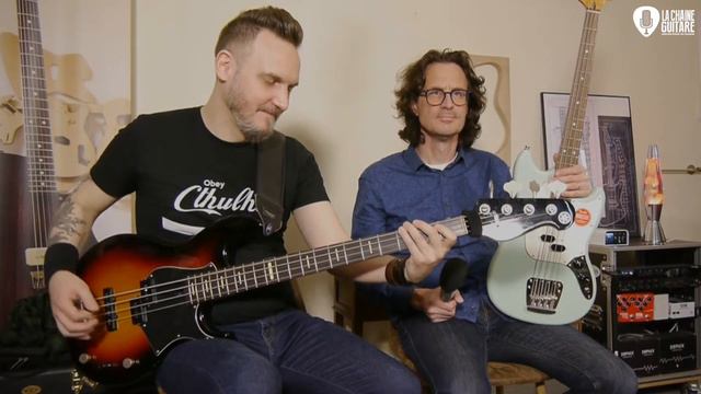 Squier Mustang Bass, prise en main par le bassiste François C. Delacoudre смотреть онлайн