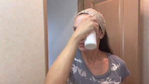 Ryuspa Brushing Bubble Wash Увлажняющая пенка для умывания с нанощеточкой