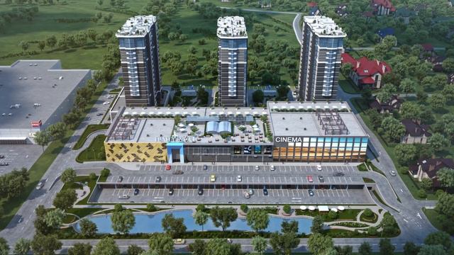 Жилой комплекс Гранд Бурже - от компании Linevich Group