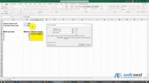 Positive vs Negative Numbers formula - Excel- interest with overdraft