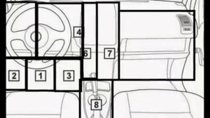 VOLKSWAGEN New Beetle 1998-2014 diagnostic OBD port connector socket location OBD2 DLC DATA LINK