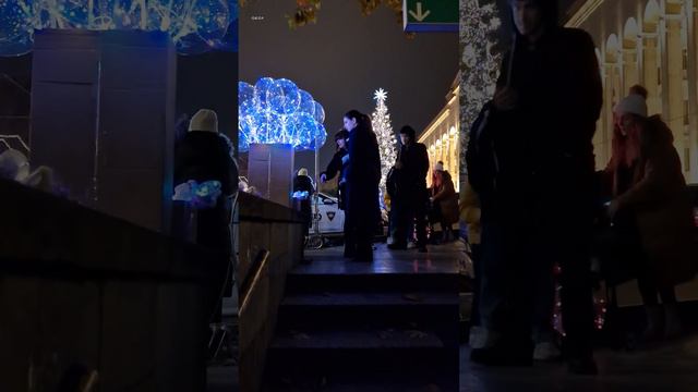 Tbilisi new year Christmas tree