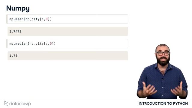 NumPy Basic Statistics | Python
