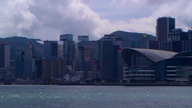 Пик и бухта Виктории Гонконг. Peak and Victoria Harbour, Hong Kong смотреть онлайн