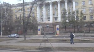 Москва, троллейбус 33, участок Университетский проспект - Площадь Гагарина