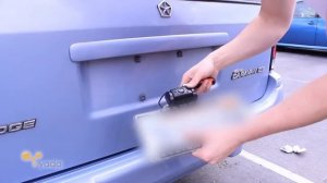 Установа камеры заднего вида на фургон