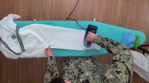 How to iron your Dress Whites/Blues without burning a hole through them ?♂️