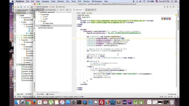 Checkout Transparente da Web no Android смотреть онлайн